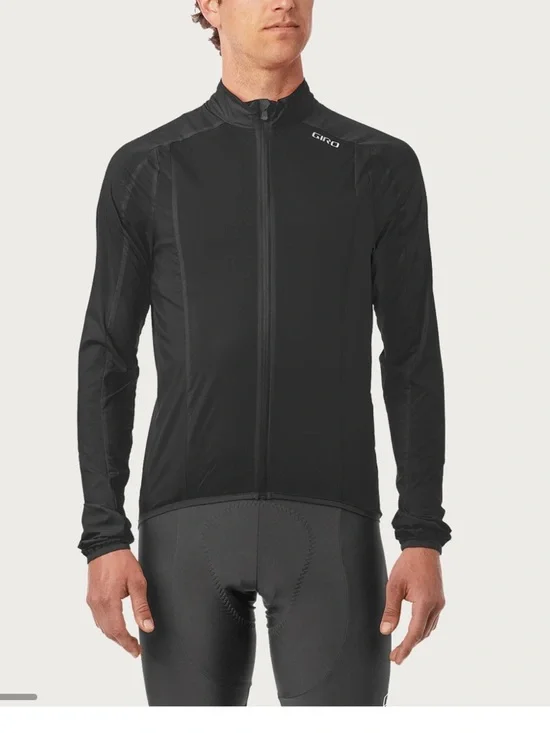 NWT Giro Black Men's Wind Jacket - Picture 1 of 7